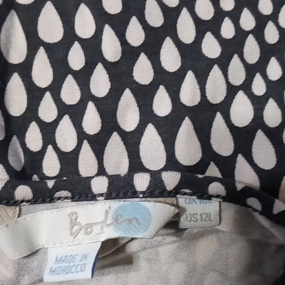 BODEN Womens 12L Dress Used  Preowned Casual Summer Long Sleeve - Picture 10 of 13